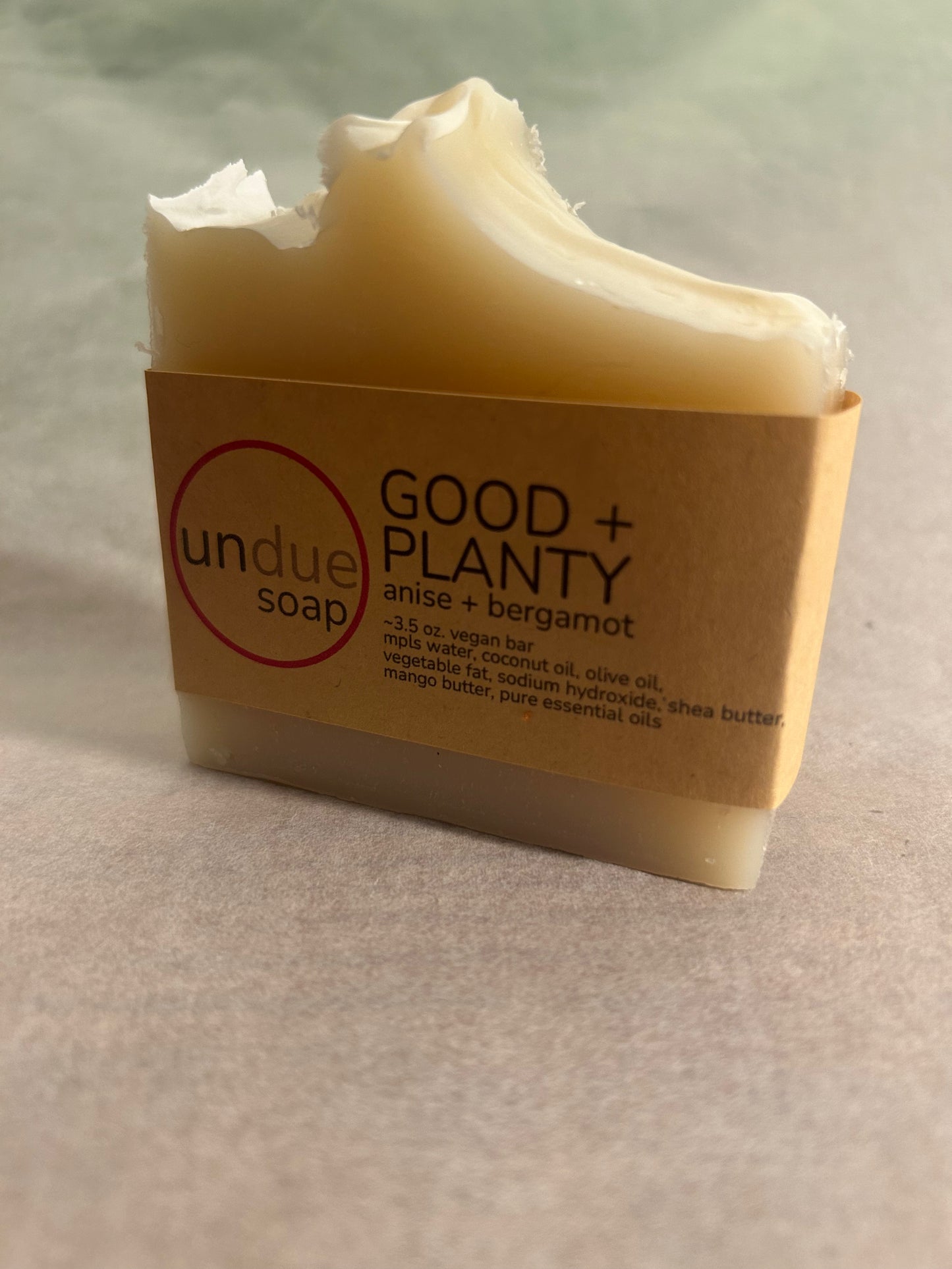 good + planty: anise + bergamot