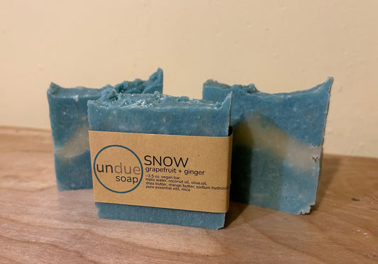 snow: ginger + grapefruit