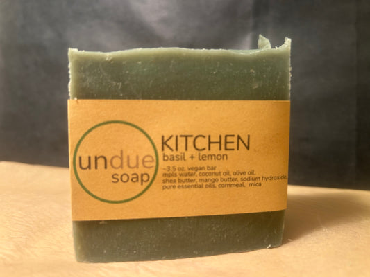 kitchen: basil + lemon