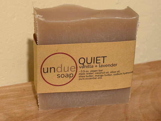 quiet: vanilla + lavender