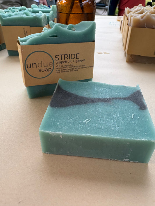 stride: grapefruit + geranium